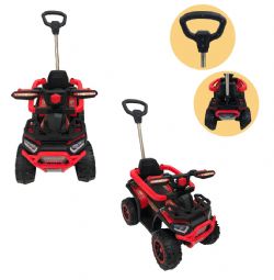 POUSSE-POUSSE VTT - AVEC POIGNÉE EN MÉTAL ASST